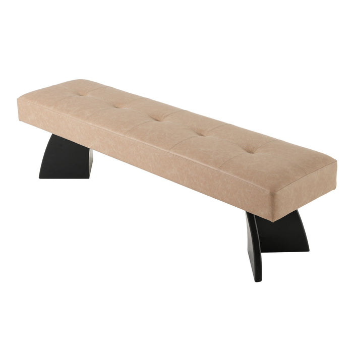 Upholstered Indoor Dining Bench For Kitchen