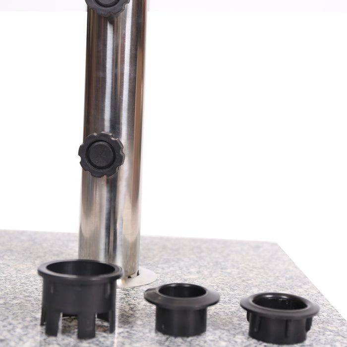 Mojave - Granite Umbrella Base - Natural / Gray