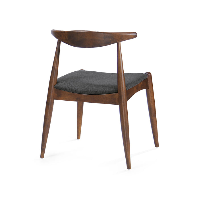 Dining Chairs With Ergonomic Backrest & Comfort Cushions (Set of 2)