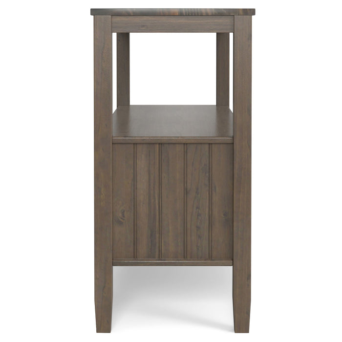 Lev - Console Table - Smoky Brown