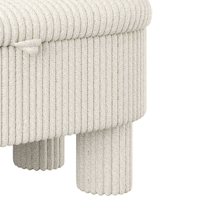 Storage Ottoman Upholstered Bench With Lift Top Storage For Bedroom