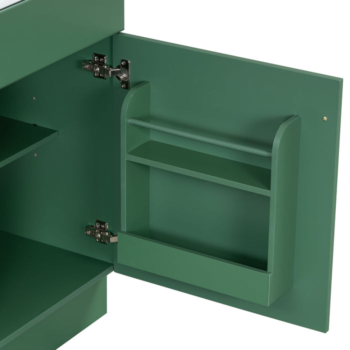 Bathroom Vanity With Sink, Cabinet With Adjustable Shelf