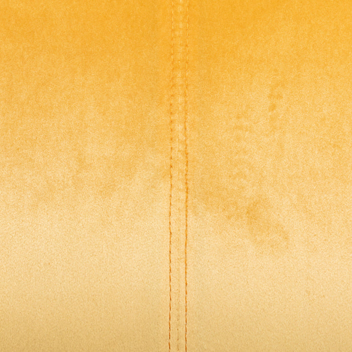 Modern Glam 3 Seater Sofa With Velvet Texture