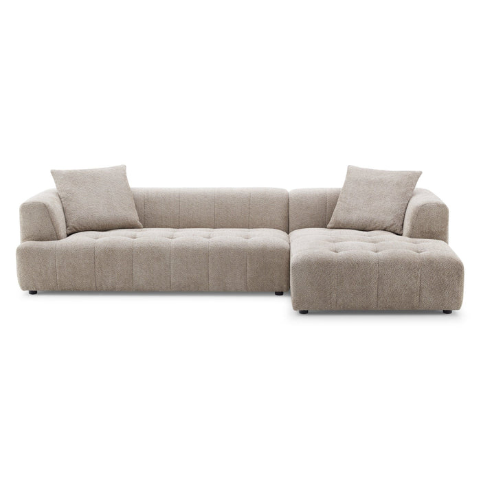 Kaynes - Elegant Upholstery Corner Sofa