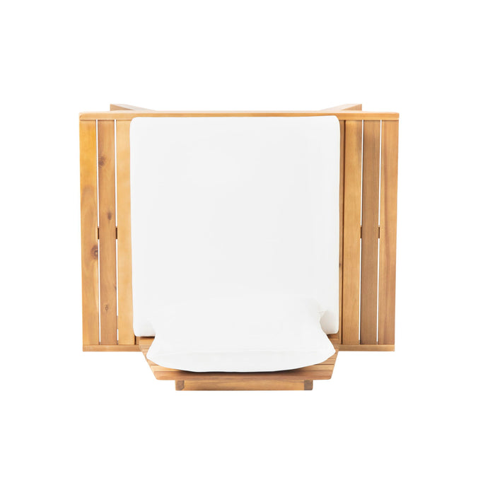 Sedona - Outdoor Club Chair With Slatted Design