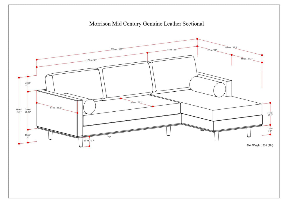 Morrison - Upholstered Sectional Sofa