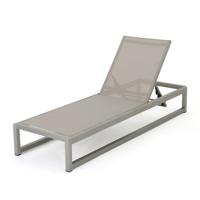 Chaise Lounge With 5 Reclining Positions, Outdoor Patio Lounge Chairs