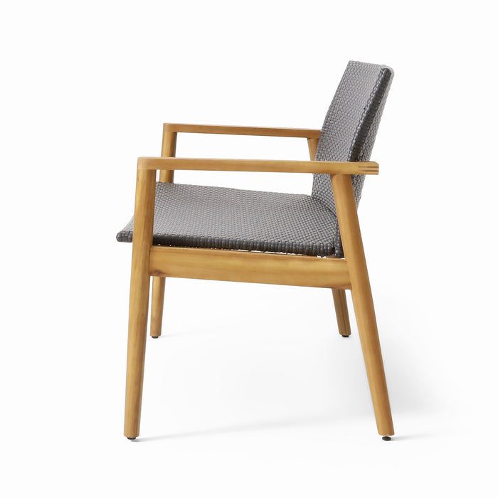 Bryan - Chat Set Outdoor Furniture Frame - Teak
