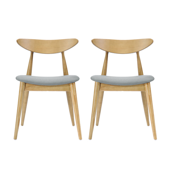 Ergonomic Back Dining Chairs (Set of 2)