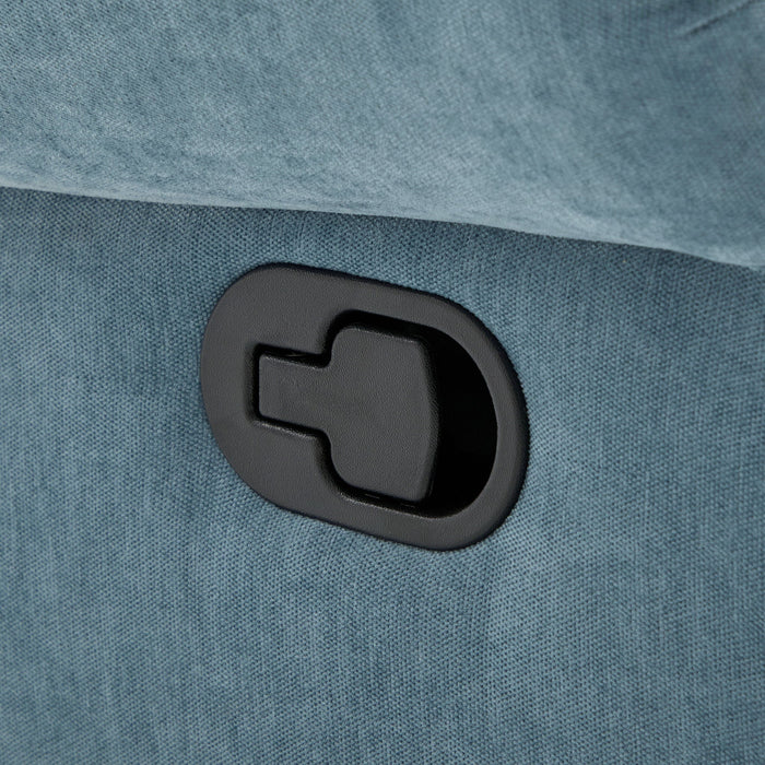 Manual Swivel Recliner Rocker Chair With Adjustable Backrest