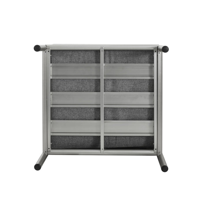 Hargrove - Club Chair - Silver / Gray