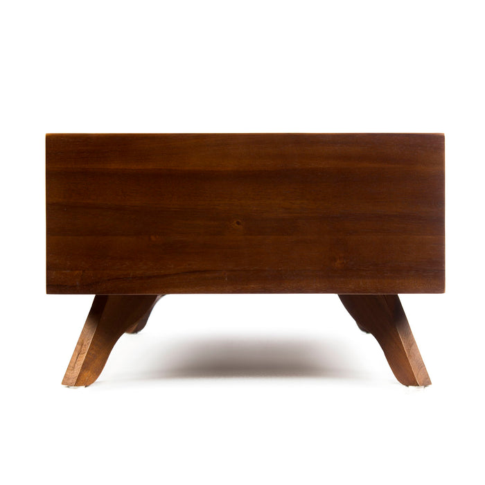 Dog Bed With High Quality Mattress - Gray / Brown