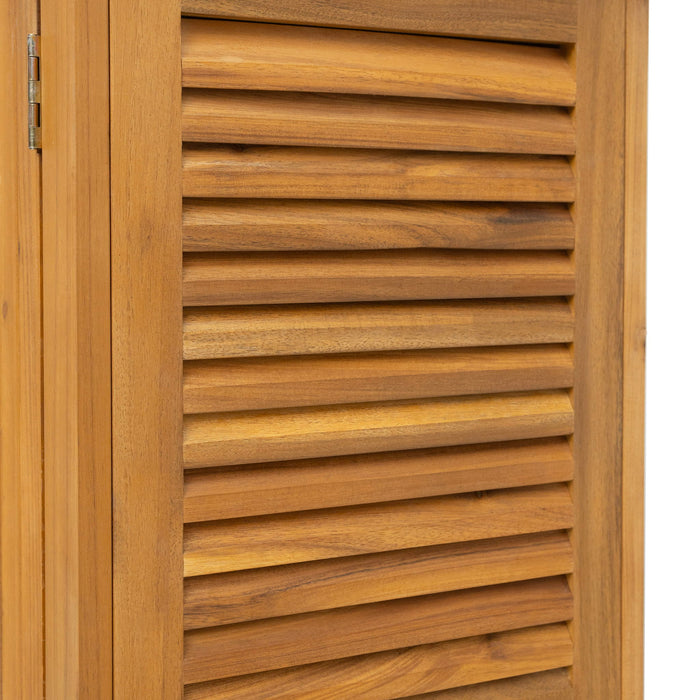 Kedzie - Acacia Wood Cabinet - Teak