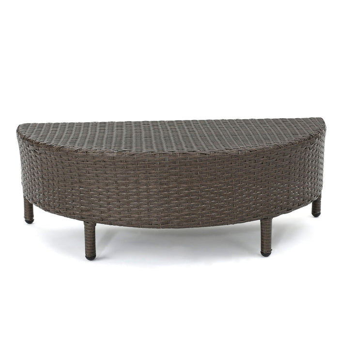 Pt Limon - Outdoor Coffee Table Half Round Design