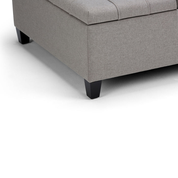 Harrison - Upholstered Coffee Table Storage Ottoman