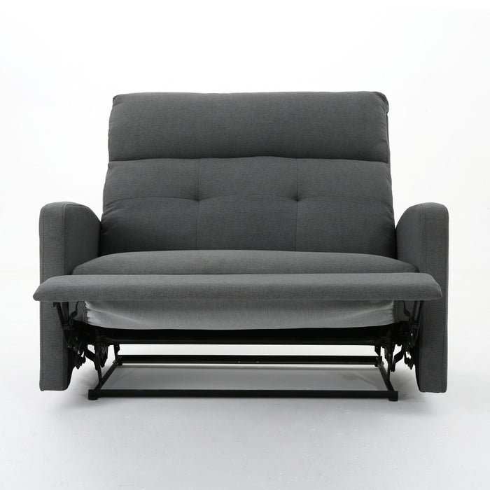 Alma - Contemporary Upholstered Loveseat Recliner