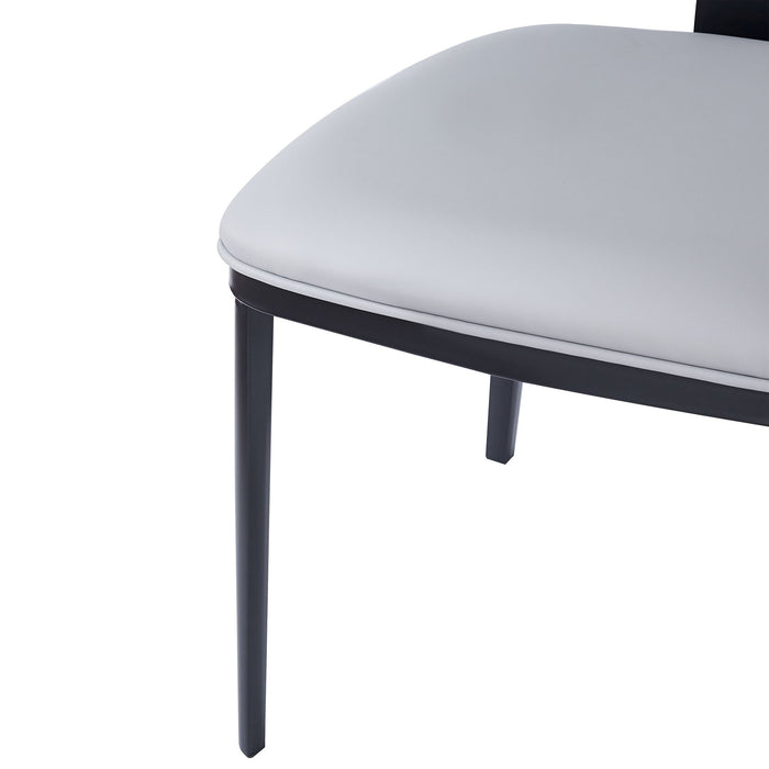 Modern Upholstered Dining Chairs (Set of 2)