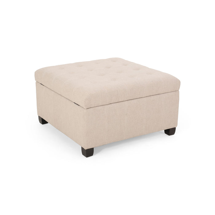 Isabella - Contemporary Ottoman With Storage