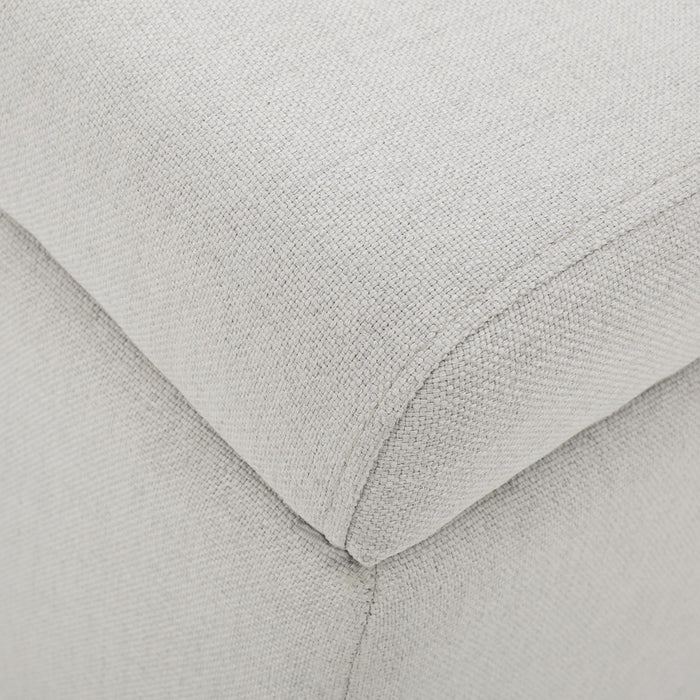 Upholstered Storage Ottoman Bench, Foot Rest For Bedroom