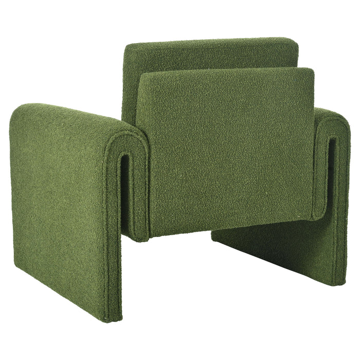 Modern Upholstered Accent Chair, Sturdy Support & Luxurious Comfort