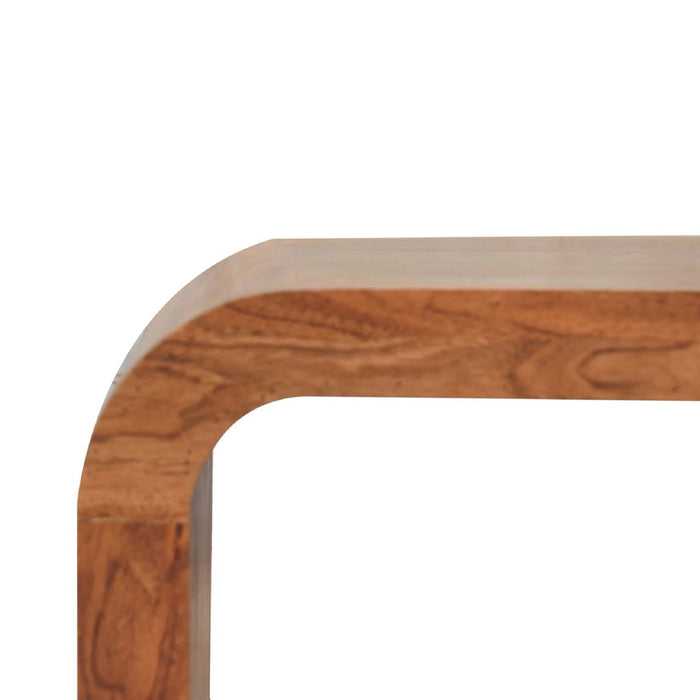 Darcy - Round Nightstand - Brown