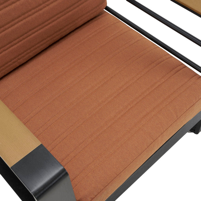 Giovanna - Club Chair Set With Aluminum Frame