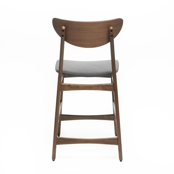Elegant Counter Height Chair With Cushioned Seat