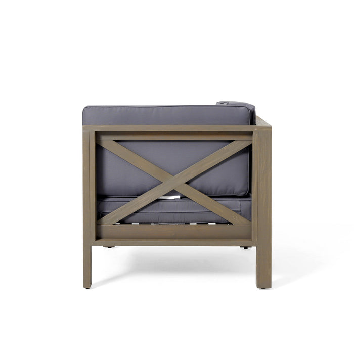 Brava - X Back Corner Chair