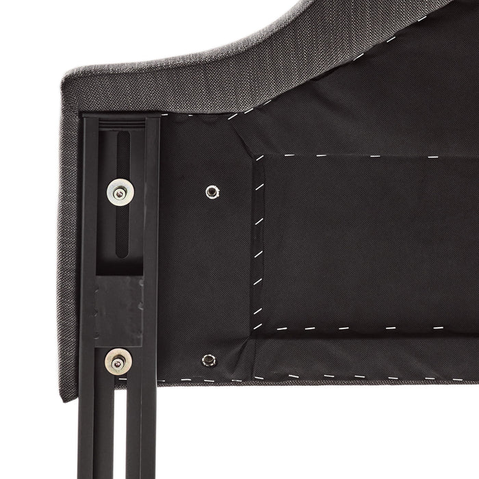 Lenne - Fabric Queen / Full Headboard - Gray