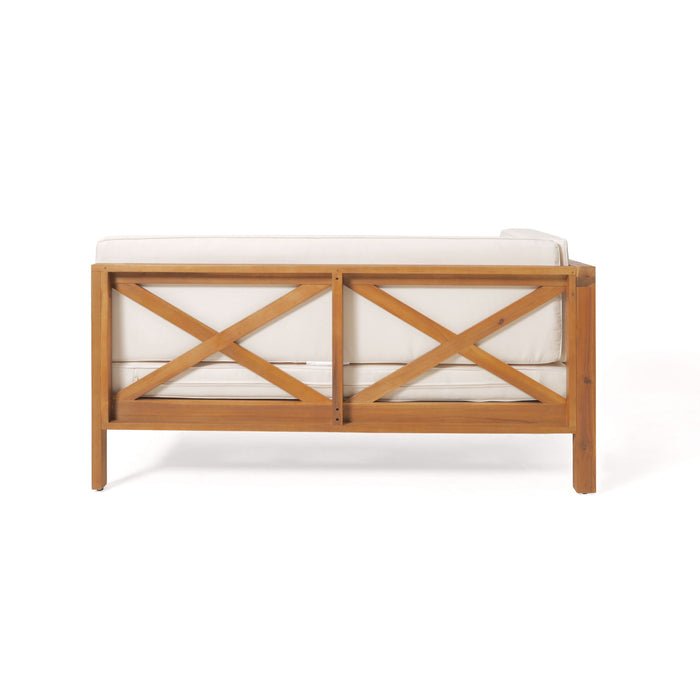 Brava - X Back Corner Bench