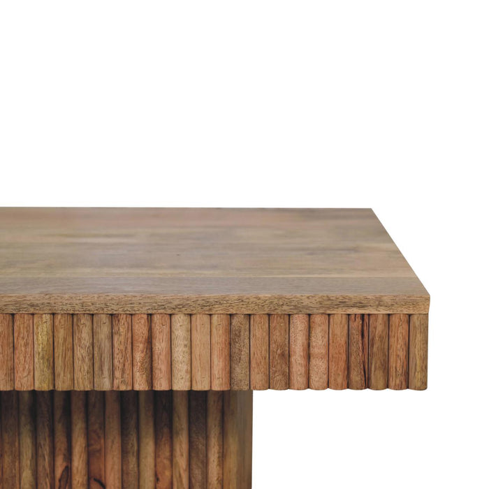 Soba - Chunky Coffee Table - Oak