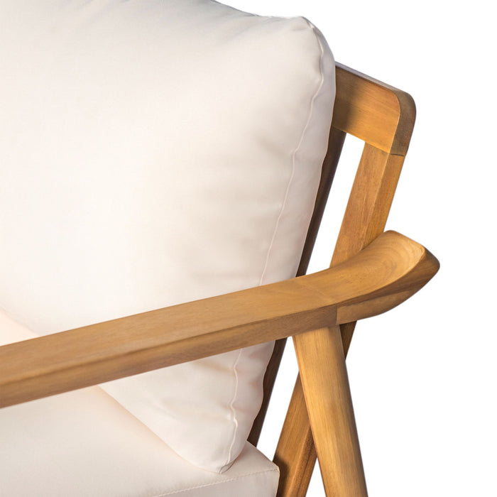 Modern Outdoor Lounge Chair With Cushions