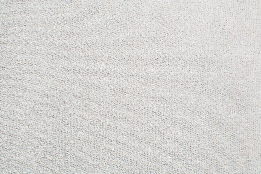 Manilla - Sectional Sofa With 8 Pillows - Ivory White