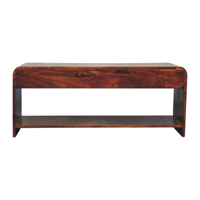 Aspen - Slim Media Unit - Dark Brown
