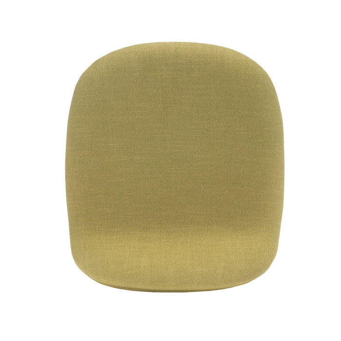 Contemporary Bar Stool With Stylish Seat And Small Backrest