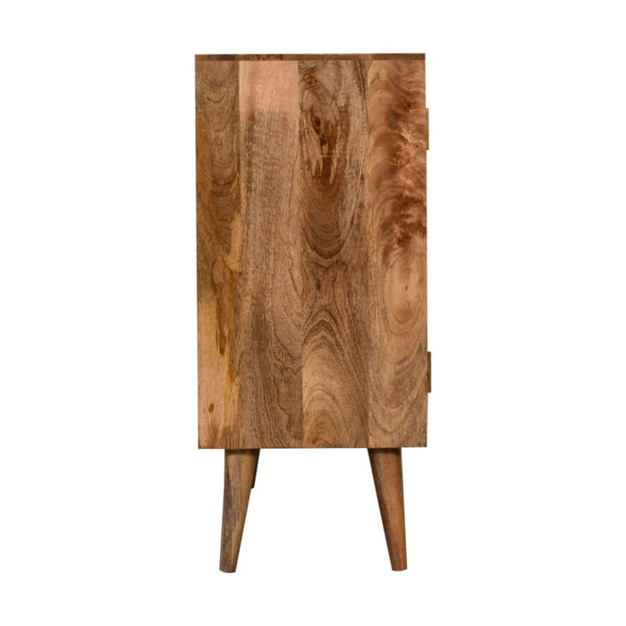 Close Knit Leaf Cabinet - Oak