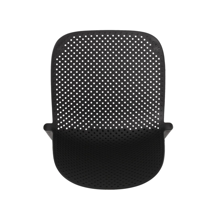 Outdoor Stacking Dining Side Chair (Set of 2)