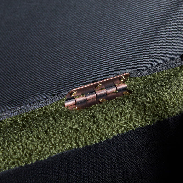 Storage Ottoman With Flip Top Lid