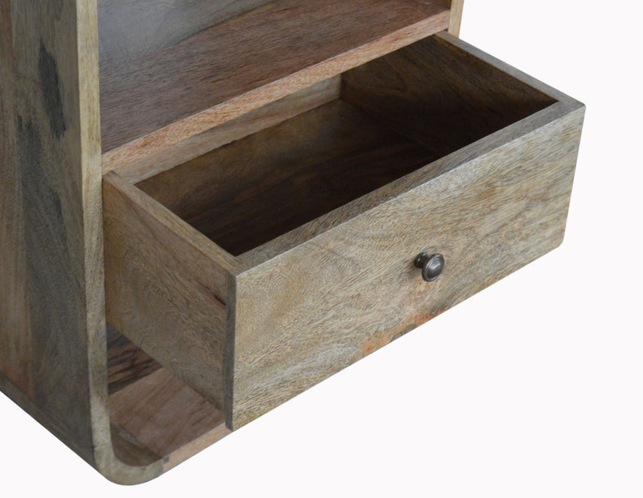 London - Nightstand - Beige Brown