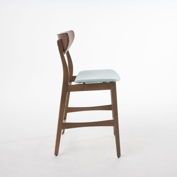Elegant Counter Height Chair With Cushioned Seat