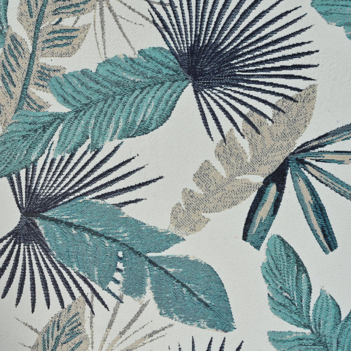 Charming Floral Storage Ottoman With Upholstered Fabric