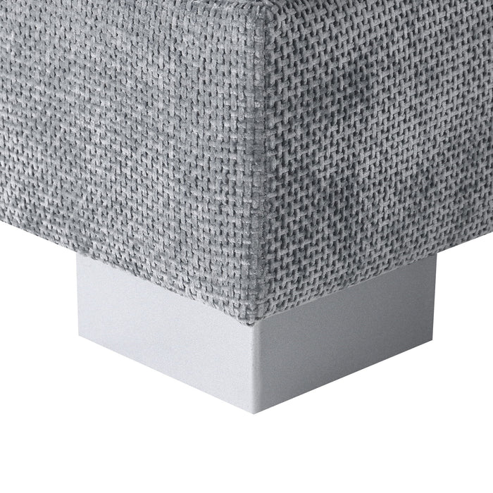 Modern Cloud Sectional Sofa L Shaped Luxury Couch Set With 2 Free Pillows 4 Seat With Oversized Chaise