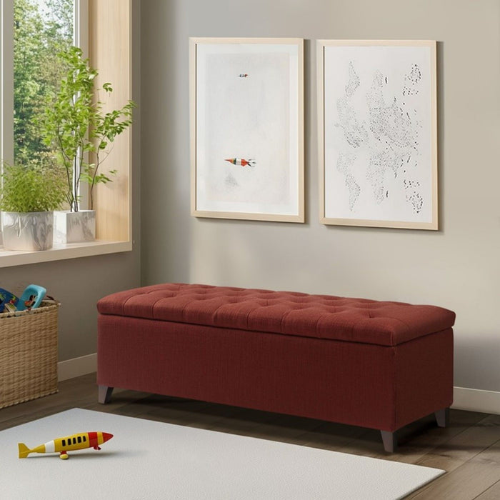 Shandra - Tufted Top Soft Close Storage Bench