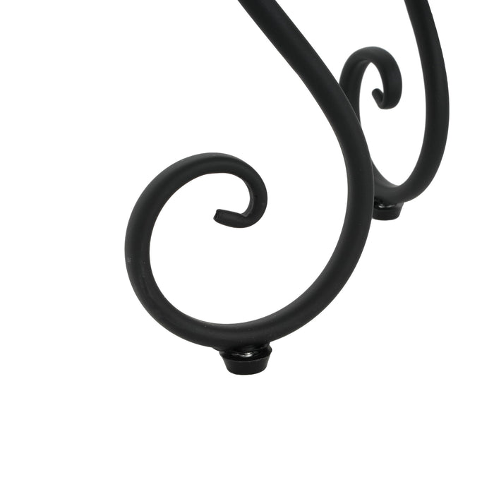 Colorful Outdoor Side Table With Ceramic Tile Top