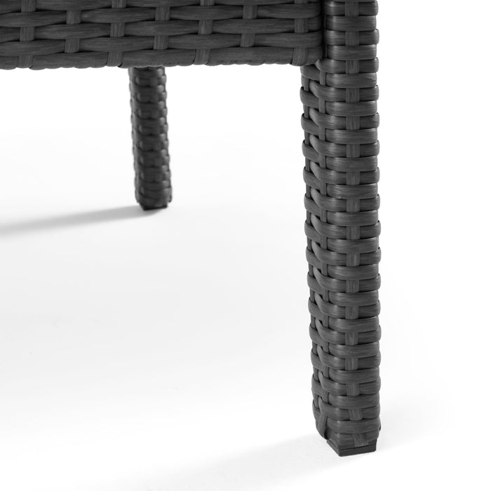 Honolulu - Loveseat - Gray / Silver