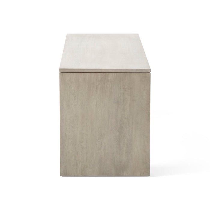 Acacia Wood Dining Bench, Farmhouse Style