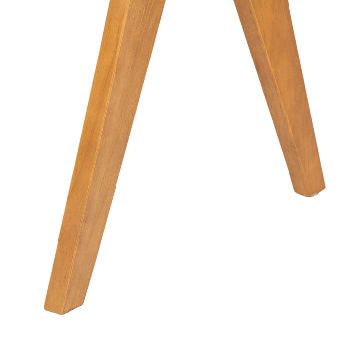 Chandigarh Farmhouse Style Cane Upholstered Dining Chairs (Set of 2)