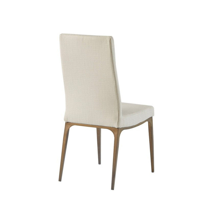 Captiva - Dining Side Chair With Upholstery (Set of 2) - Cream