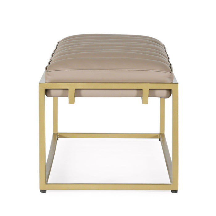 Breu - Ottoman Bench - Gold