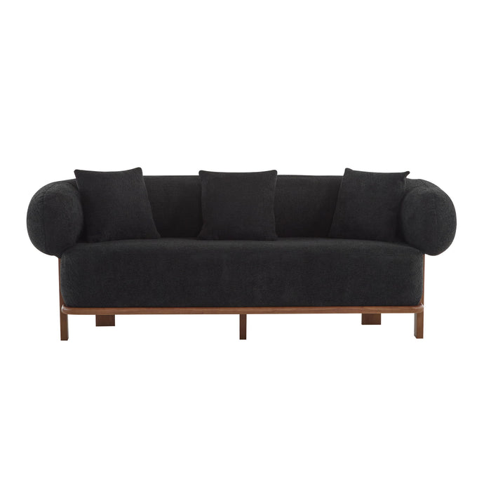 Modern Curved Arm Sofa